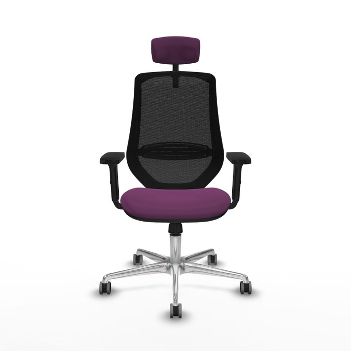 PIQUERAS Y CRESPO Silla de oficina Mardos con mecanismo Sincro, Morado y Negro PIQUERAS Y CRESPO Silla de oficina Mardos con mecanismo Sincro, Morado y Negro