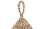 DKD Home Decor Sujeta puertas de fibra 15x15x24 Asa natural surtido de 2