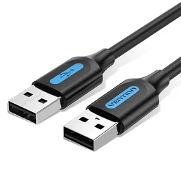 Vention Cable USB 2.0 COJBH Macho a Macho 2m Negro