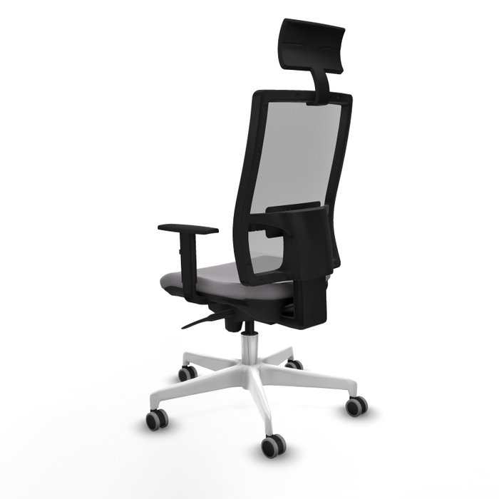PIQUERAS Y CRESPO Silla de oficina Horna Gris con mecanismo Sincro PIQUERAS Y CRESPO Silla de oficina Horna Gris con mecanismo Sincro