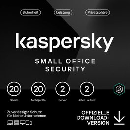 Kaspersky Small Office Security - Licencia ESD, 20 Usuarios, 2 Años