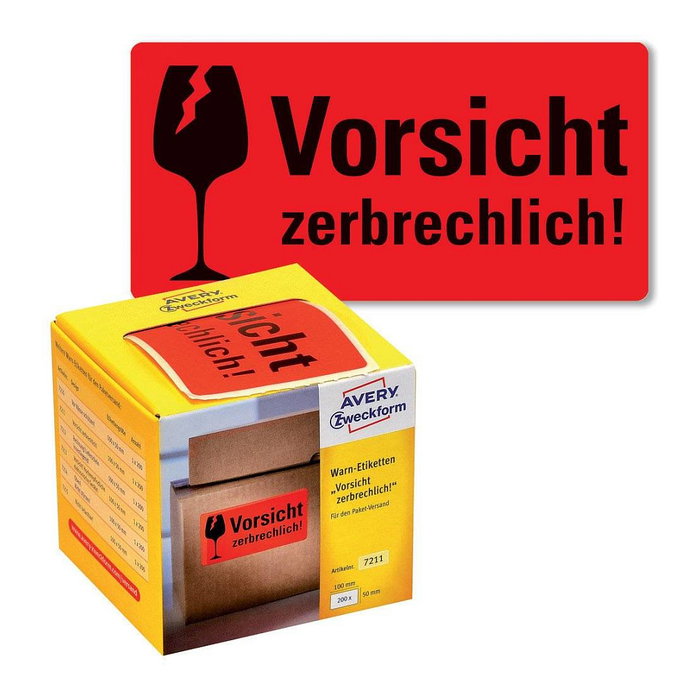 AVERY Zweckform Etiquetas de advertencia 100,0 x 50,0 mm