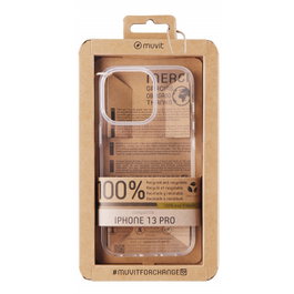 Muvit Funda Recycletek para Apple iPhone 13 - Protección Ecológica y Resistente
