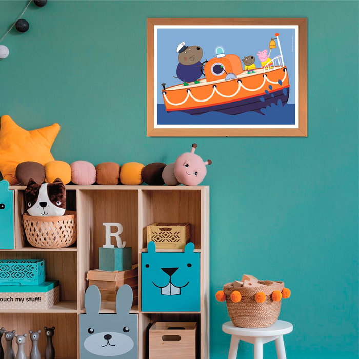 Clementoni Peppa Pig Puzzle 24797 - 2 Puzzles Educativos de 20 Piezas para Niños +3 años