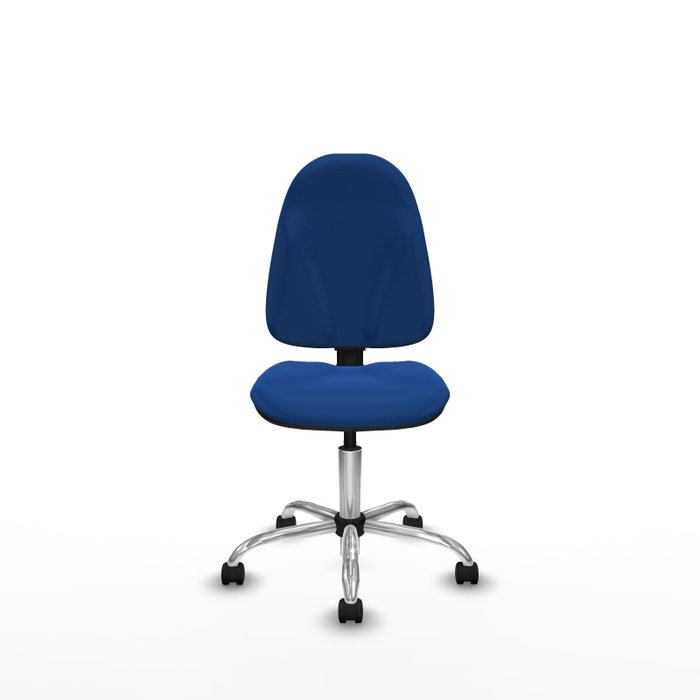 PIQUERAS Y CRESPO Silla de oficina Algarra Azul sin brazos PIQUERAS Y CRESPO Silla de oficina Algarra Azul sin brazos