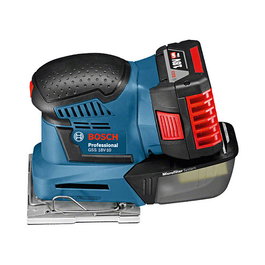 Bosch 06019D0202 Lijadora Orbital 18V 5Ah Velcro 113 mm