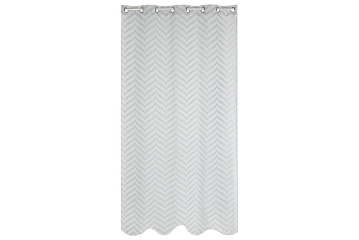 DKD Home Decor Cortina Gris Claro 260 x 140 cm (2 Unidades) Poliester