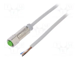 MURRELEKTRONIK Cable para sensores M12 hembra recto 4 pines 3m
