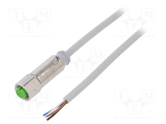 MURRELEKTRONIK Cable para sensores M12 hembra recto 4 pines 3m MURRELEKTRONIK Cable para sensores M12 hembra recto 4 pines 3m