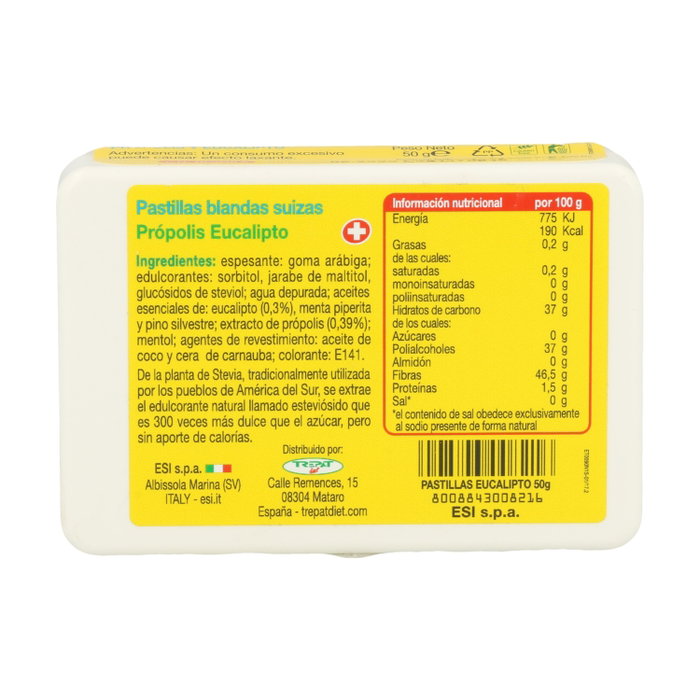 ESI Propolaid Pastillas Blandas de Própolis y Eucalipto 50 g