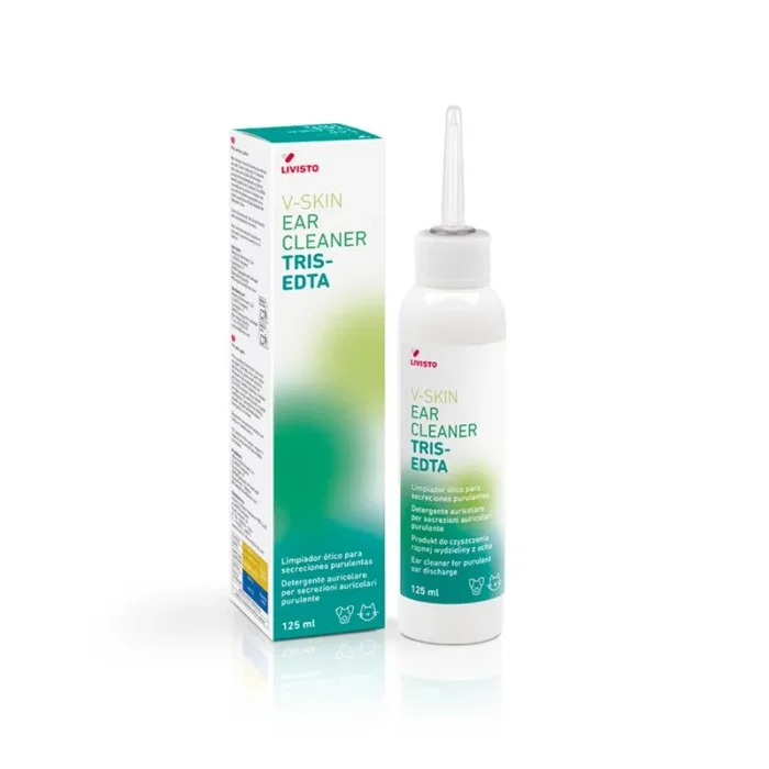 Livisto V-SKIN EAR CLEANER TRIS-EDTA 125 ML