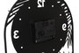 DKD Home Decor Reloj de Metal Negro 20x12,5x26 cm