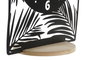 DKD Home Decor Reloj de Metal Negro 20x12,5x26 cm