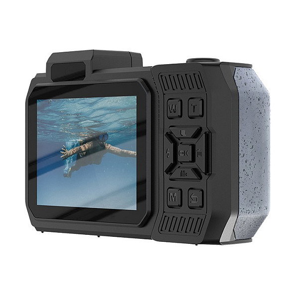 AgfaPhoto Realishot WP9500 - Cámara Sumergible 5K Ultra HD 24 MP, CMOS, LCD 2.9", Zoom Digital 18x, Resiste Agua 3 m, Color Negro AgfaPhoto Realishot WP9500 - Cámara Sumergible 5K Ultra HD 24 MP, CMOS, LCD 2.9", Zoom Digital 18x, Resiste Agua 3 m, Color Negro