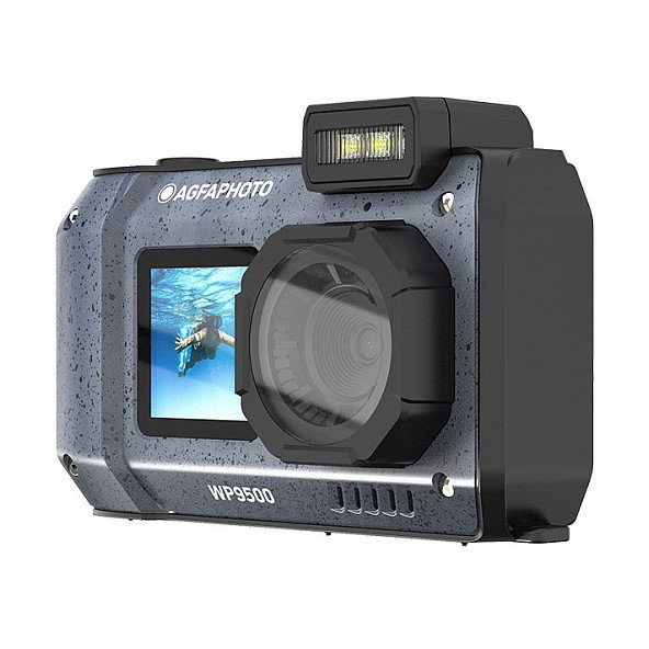AgfaPhoto Realishot WP9500 - Cámara Sumergible 5K Ultra HD 24 MP, CMOS, LCD 2.9", Zoom Digital 18x, Resiste Agua 3 m, Color Negro AgfaPhoto Realishot WP9500 - Cámara Sumergible 5K Ultra HD 24 MP, CMOS, LCD 2.9", Zoom Digital 18x, Resiste Agua 3 m, Color Negro
