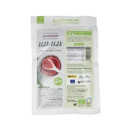 ALGAMAR Alga Agar Agar En Copos 50Gr