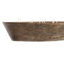 DKD Home Decor Vela Tropical Cera de Soja 13 Mechas Marron 25 x 7 x 45 cm