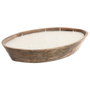 DKD Home Decor Vela Tropical Cera de Soja 13 Mechas Marron 25 x 7 x 45 cm