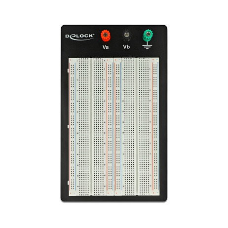 DeLOCK Placa de Circuitos Experimental con Base 1260/400 Contactos