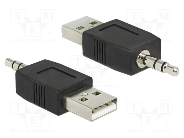 DeLOCK 66069 Adaptador USB A a jack de 3,5 mm para iPod Shuffle DeLOCK 66069 Adaptador USB A a jack de 3,5 mm para iPod Shuffle