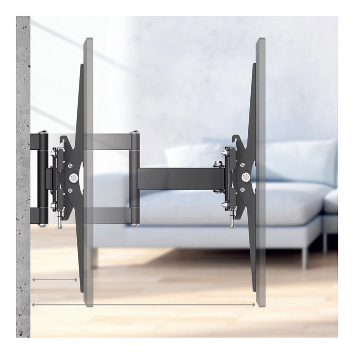 Hama 00220897 Soporte de pared para TV 32-75 pulg. 40kg Negro