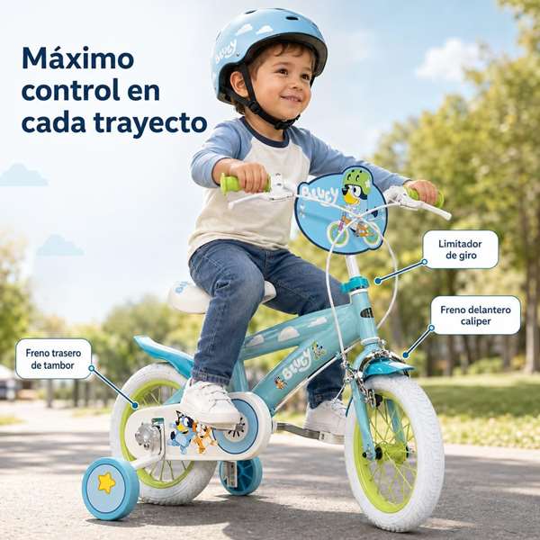 Toimsa Bicicleta Bluey 12" (3/5 años)