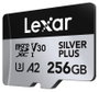 Lexar Professional SILVER PLUS 256 GB MicroSDXC UHS-I Clase 3