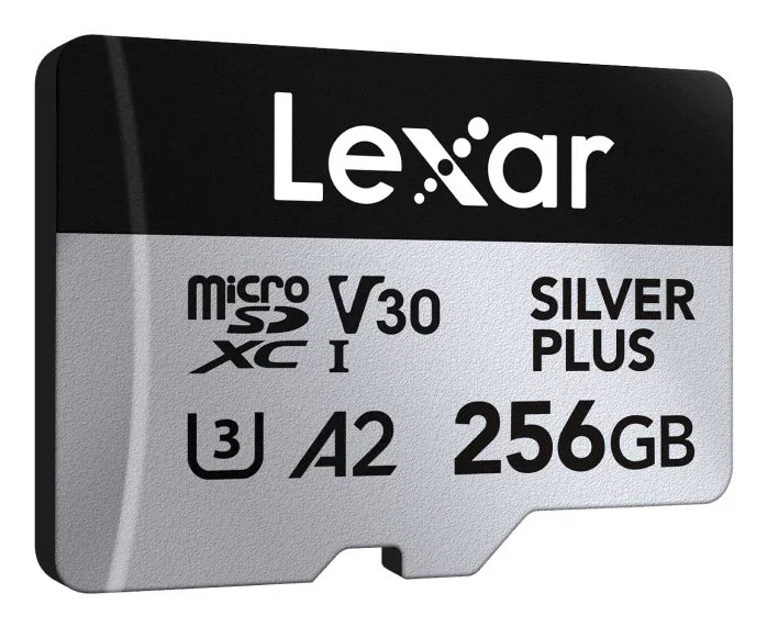 Lexar Professional SILVER PLUS 256 GB MicroSDXC UHS-I Clase 3 Lexar Professional SILVER PLUS 256 GB MicroSDXC UHS-I Clase 3