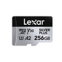 Lexar LMSSIPL256G-BNANG 256 GB MicroSDXC UHS-I Clase 3, V30, Velocidad Lectura 205 MB/s, Escritura 150 MB/s
