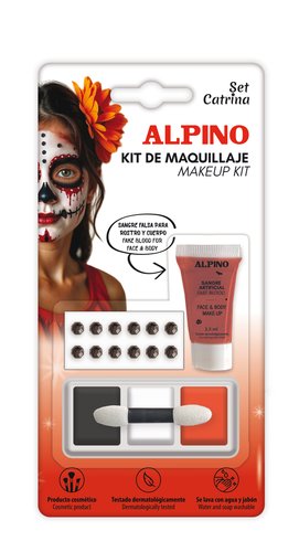 ALPINO Set de Maquillaje de Catrina ALPINO Set de Maquillaje de Catrina