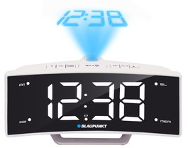 Blaupunkt CRP7WH Proyector con Radio FM y Pantalla Legible