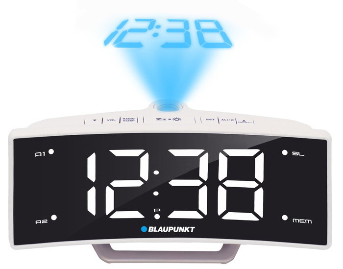 Blaupunkt CRP7WH Proyector con Radio FM y Pantalla Legible Blaupunkt CRP7WH Proyector con Radio FM y Pantalla Legible