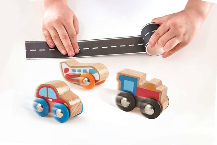 Hape Mini Tren con Vía para Niños a partir de 2 años
