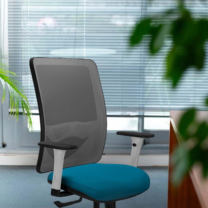 PIQUERAS Y CRESPO Silla de oficina Zulema con mecanismo Sincro, color Granate y Negro PIQUERAS Y CRESPO Silla de oficina Zulema con mecanismo Sincro, color Granate y Negro