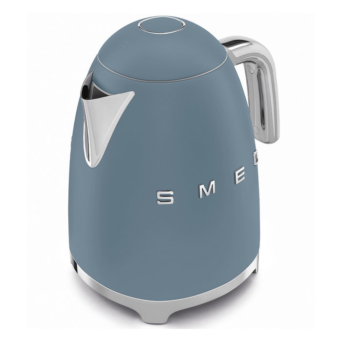 Smeg KLF03SBMEU Hervidor de Agua 1,7L 2400W Acero Inoxidable Azul Storm
