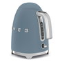 Smeg KLF03SBMEU Hervidor de Agua 1,7L 2400W Acero Inoxidable Azul Storm