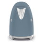 Smeg KLF03SBMEU Hervidor de Agua 1,7L 2400W Acero Inoxidable Azul Storm