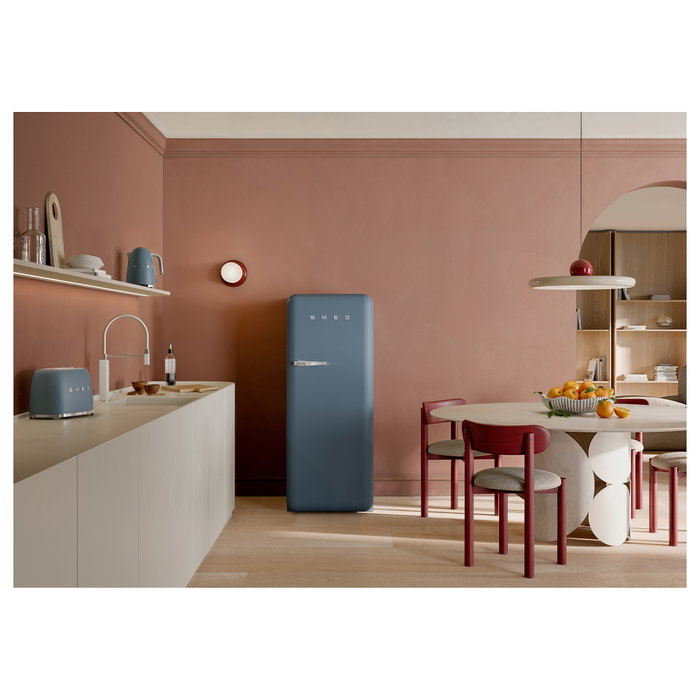 Smeg KLF03SBMEU Hervidor de Agua 1,7L 2400W Acero Inoxidable Azul Storm