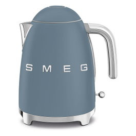 Smeg KLF03SBMEU Hervidor de Agua 1,7L 2400W Acero Inoxidable Azul Storm