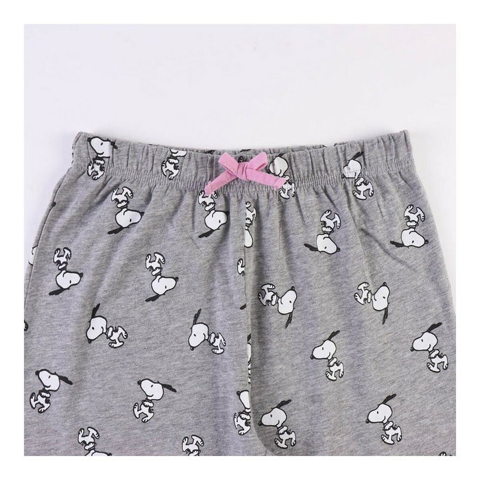 Pijama Snoopy Gris Mujer XL Pijama Snoopy Gris Mujer XL