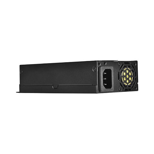 Silverstone FX600 Platinum - Fuente de alimentación 600W 80 Plus Platinum, Flex ATX, 2x PCIe 6+2 pines, Cableado no modular, color Negro, SST-FX600-PT
