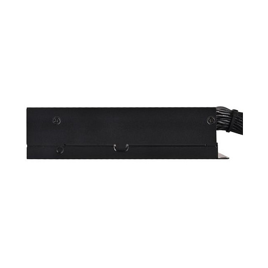 Silverstone FX600 Platinum - Fuente de alimentación 600W 80 Plus Platinum, Flex ATX, 2x PCIe 6+2 pines, Cableado no modular, color Negro, SST-FX600-PT