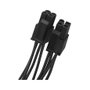Silverstone FX600 Platinum - Fuente de alimentación 600W 80 Plus Platinum, Flex ATX, 2x PCIe 6+2 pines, Cableado no modular, color Negro, SST-FX600-PT