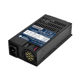 Silverstone FX600 Platinum - Fuente de alimentación 600W 80 Plus Platinum, Flex ATX, 2x PCIe 6+2 pines, Cableado no modular, color Negro, SST-FX600-PT