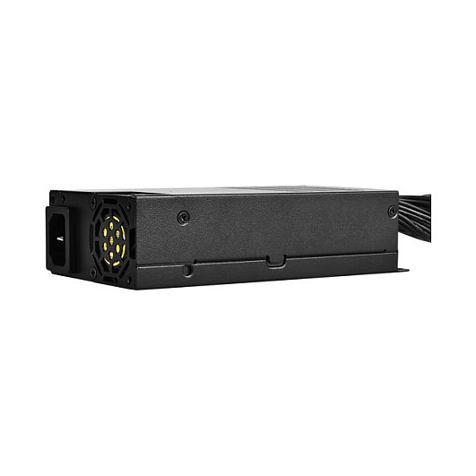 Silverstone FX600 Platinum - Fuente de alimentación 600W 80 Plus Platinum, Flex ATX, 2x PCIe 6+2 pines, Cableado no modular, color Negro, SST-FX600-PT
