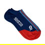 Sparco Calcetines SBMZ0001D0N31A58 Martini-R Iconic Azul-Rojo Talla 41-46