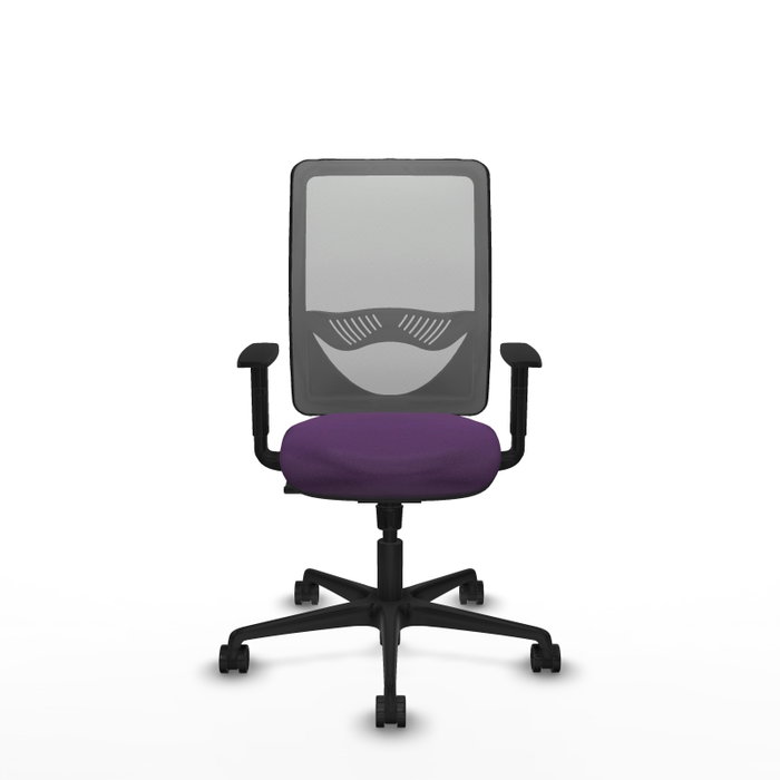 PIQUERAS Y CRESPO Silla de oficina Zulema con mecanismo Sincro, Morado y Gris PIQUERAS Y CRESPO Silla de oficina Zulema con mecanismo Sincro, Morado y Gris