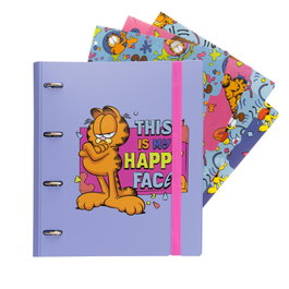 ERIK Carpeta 4 Anillas Garfield Polipropileno A4