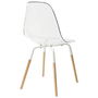 Home Deco Factory Silla Phenix Transparente Plástico