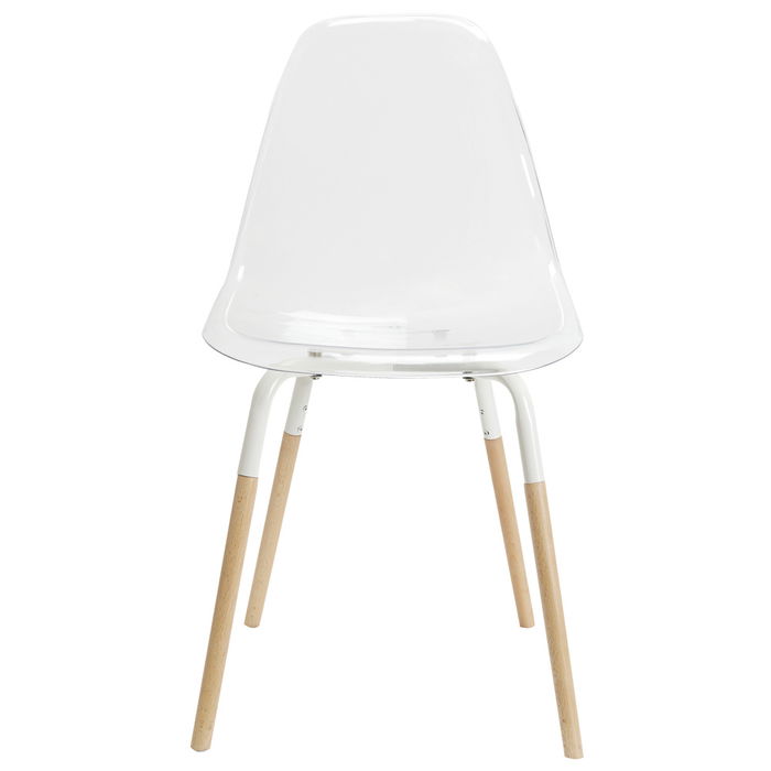 Home Deco Factory Silla Phenix Transparente Plástico